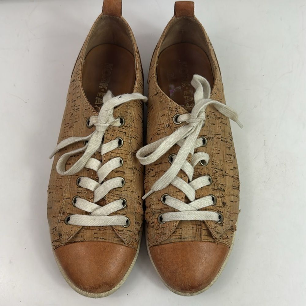 Kork-ease Silvia Brown Cork Leather Women's Sneakers - Picture 9 of 16